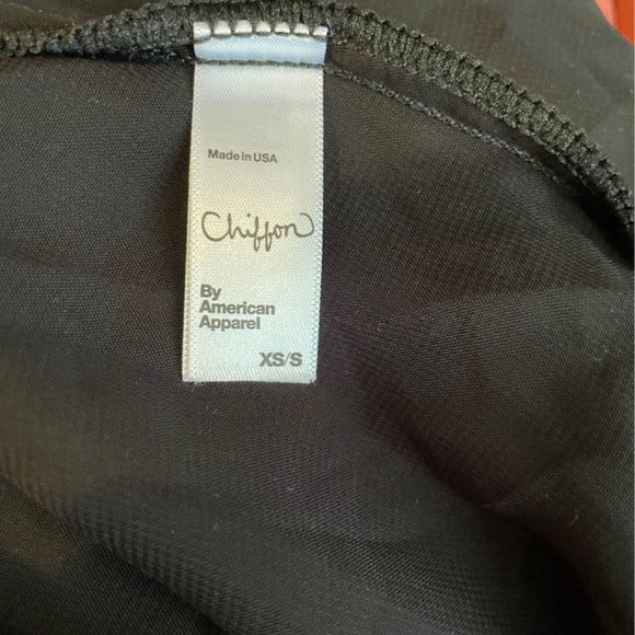 Brand new American Apparel double layered chiffon waist skirt - Picture 2 of 2